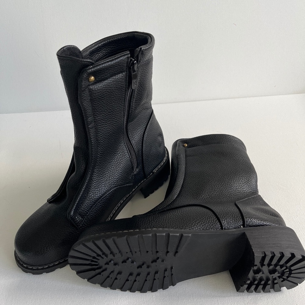 NWOB Beautiful Black Women Ankle Boots Sz 39